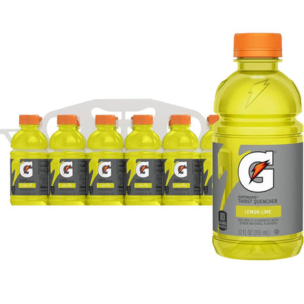 Gatorade Lemon Lime 12 Fl oz (Pack of 12)