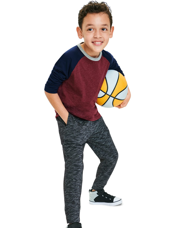 The Children's Place Boys Athletic Performance Pants, Fin Gray, X-Small