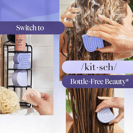 Kitsch Purple Shampoo & Conditioner Set For Blondes & Color Treated Hair
