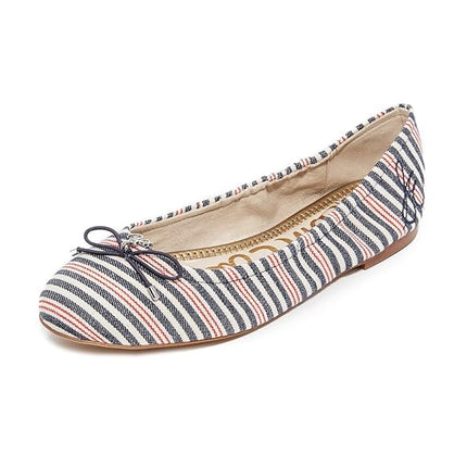 Sam Edelman Girls' Felicia Ballet Flat, Blue Multi, 13 Little Kid