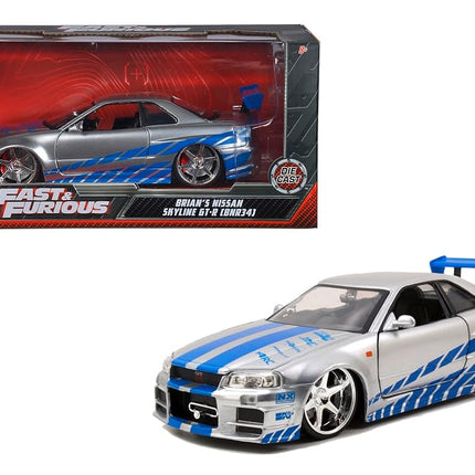 Jada 1:24 2F2F Brian's Nissan Skyline GT-R (R35) - JA97158
