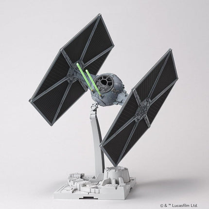 Bandai Spirits Star Wars Maqueta de plástico codificada por color 1/72 Tie Fighter (Nueva versión de embalaje)