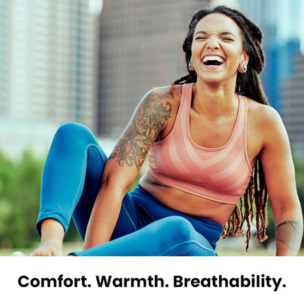 Smartwool Hike Classic Women's Merino Wool Socks, Full Cushioned Hiking & Walking Socks, Crew Fit, Lightweight & Breathable Natural Merino, Ladies - Mist Blue, L