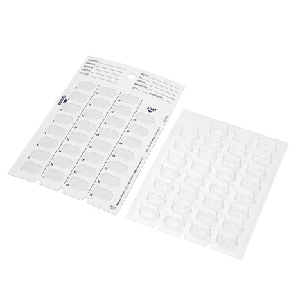 Ezy Dose 31 Day Disposable Pill or Vitamin Planner Starter Kit | Monthly Medication Organizer
