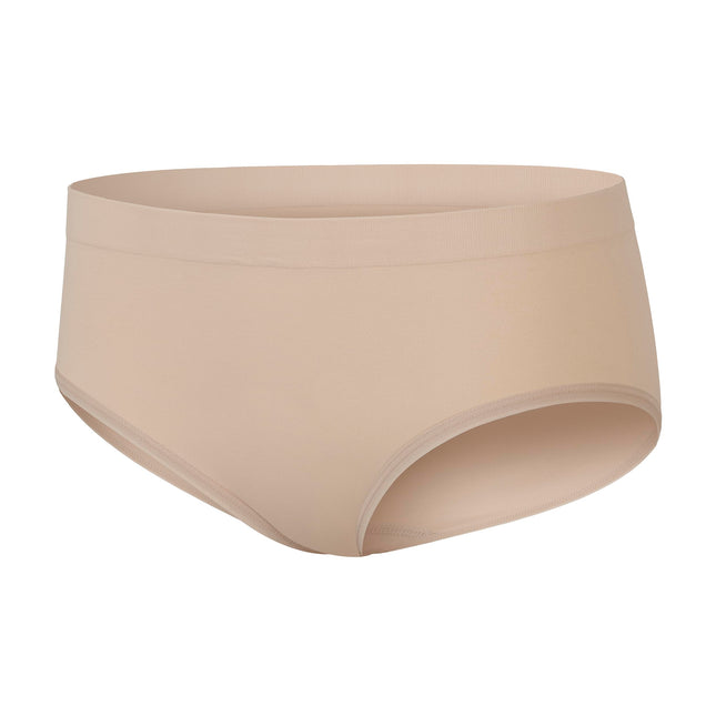 Hanes Sous-vêtements pour adolescentes, culottes sans coutures pour filles, boyshort et hipster, couleurs assorties, paquet de 6, ivoire/beige/gris/noir – Lot de 6, moyen