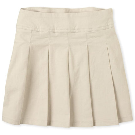 The Children's Place Girls' Little Uniform Skort, Bisquit 3300, 6