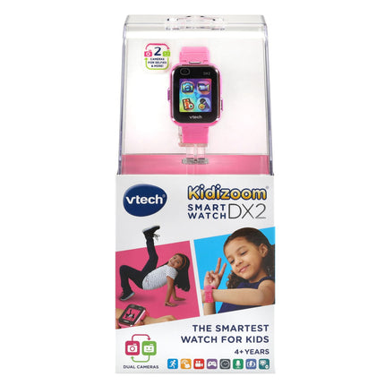 VTech 80-193850 KidiZoom Smartwatch DX2, Podómetro, Rosa, Reg