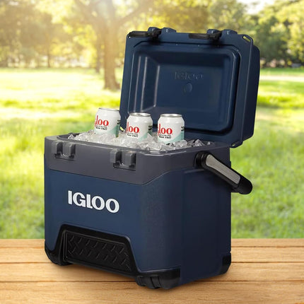 IGLOO BMX 52 Cool Box 49L – ultra‑durable outdoor cooler with reinforced insulation, ideal for camping, fishing, work, festivals and outdoor use – keeps drinks and food cold for hours