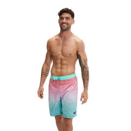 Speedo Men's Swim Trunk Knee Length Boardshort Bon