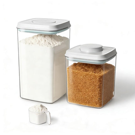 Ankou Food Storage Container Sets, 2.8 Qt + 4.2 Qt