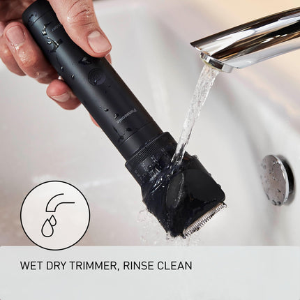 Tondeuse électrique MultiShape Panasonic pour barbe, cheveux et corps, 58 longueurs de coupe réglables et système de lames avancé, tondeuse sans fil étanche pour homme à utilisation humide ou sèche - ER-ACKN2-HB