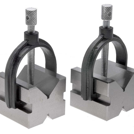VME VB-1 1" Capacity V Block and Clamp Pair - 1-5/