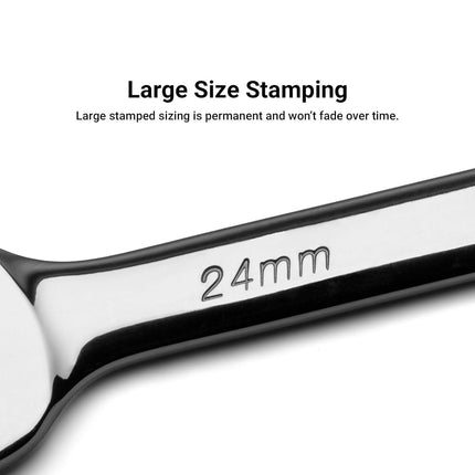 Capri Tools1-1307Capri Tools SmartKrome 7 mm Combination Wrench, 12 Point, Metric,