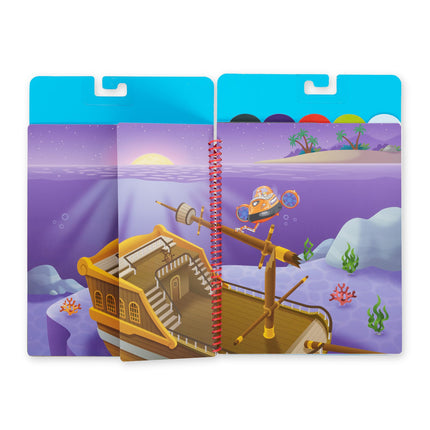 Melissa & Doug PAW Patrol Restickable Sticker Book Classic Missions | Activity Pad | 3+ | Gift for Boy or Girl