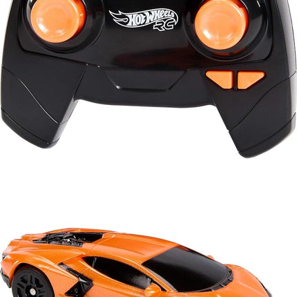 Hot Wheels RC 1:64 Scale Lamborghini Revuelto, Remote-Control Toy Car