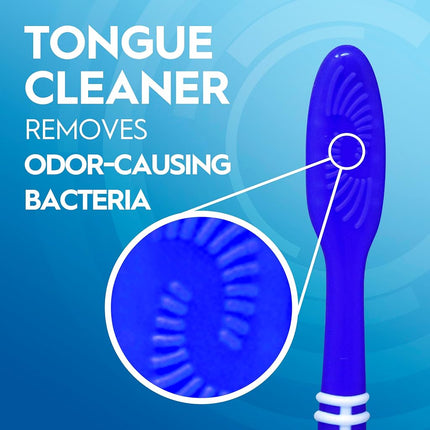 Oral-B Toothbrush Dual Clean, Medium, 6 Count