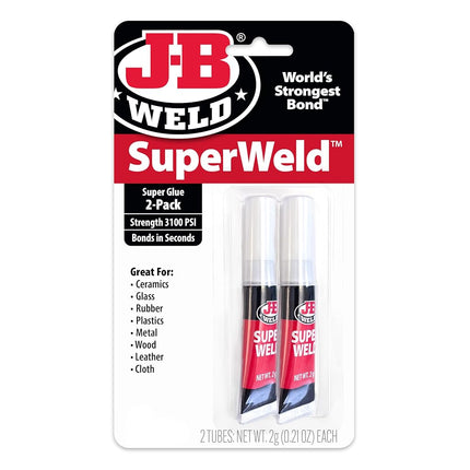 SuperWeld-Blíster (2) tubos de 2 g/4 g Total