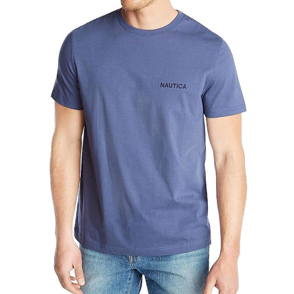 Nautica Men's Short Sleeve Solid Crew Neck T-Shirt