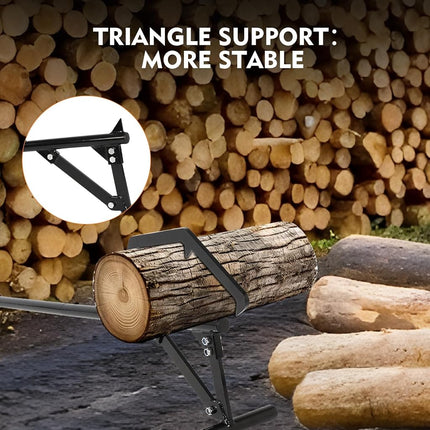 Timberjack Log Roller Lifter, 50.8" Long Handle Log Roller Tool