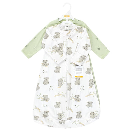 Hudson Baby BabyCotton Long-Sleeve Wearable Sleeping Bag, Sack, Blanket, Cuddly Koala Long Sleeve, 18-24 Months