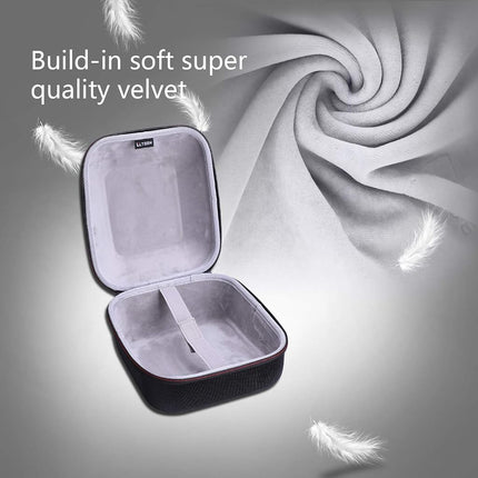 LTGEM EVA Hard Case for 3M Medium Reusable Half-Mask Respirator Face Piece 1/2 Mask DEWALT Safety Goggle/Filter