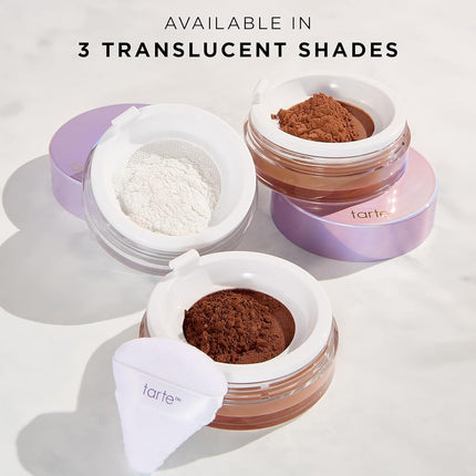tarte creaseless setting powder – Pressed & Loose Face Powder, Lightweight Oil-Absorbing Formula for Longwear Finish, Vegan & Cruelty Free