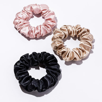 Slip Silk Large Scrunchies, Multi - Set of 3 | Made with slipsilk™