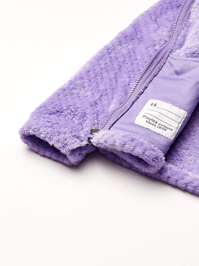 Columbia Girls' Fire Side Sherpa Full Zip Pullover, Paisley Purple, 2 Years