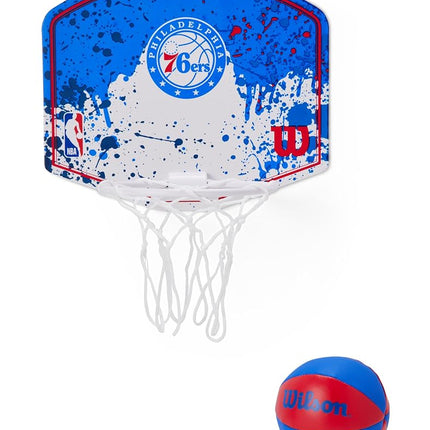 Mini-panier de basket Wilson NBA Team - Philadelphia 76ers