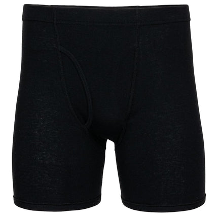 Gildan Men's Covered Waistband Boxer Briefs, Multipack, Black/Garnet/Graphite (10-Pack), Large