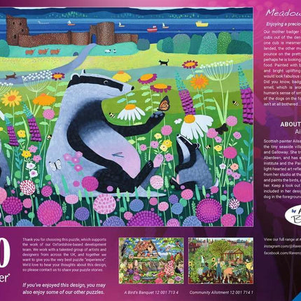Ravensburger - Meadow Mischief 1000 Pieces