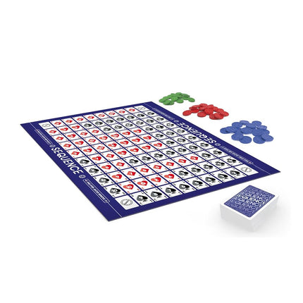 Goliath Games Sequence | Five-in-a-row Fun for Everyone! | Family Strategy Game | For 2 or More Players, Ages 7+, White