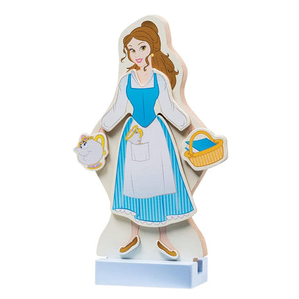 Belle Wooden Magnetic Dress-Up Play Set