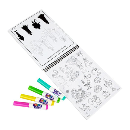 Crayola Disney Princess Sticker Activity Pad, 12 Princess Coloring Pages, 100+ Stickers, Travel Activity, Princess Toys, Toddler Gifts