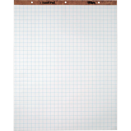TOPS Standard Easel Pads, 3-Hole Punched, 27 x 34 