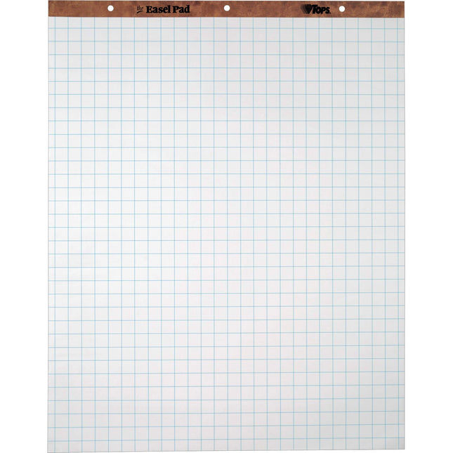 TOPS Standard Easel Pads, 3-Hole Punched, 27 x 34 