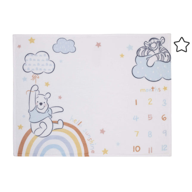 Disney Winnie The Pooh Multi Rainbow and White Sup
