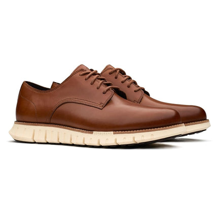 Cole Haan Zg Remastered Plain Toe Oxford para hombre, color British Tan/Ivory, 11 UK