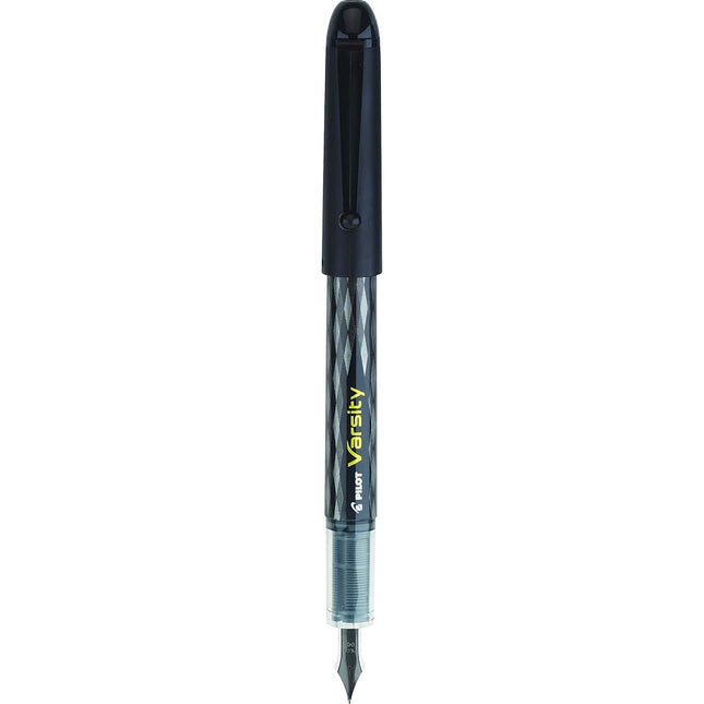 Pilot Varsity Disposable Fountain Pens, Black Ink, Dozen Box -90010