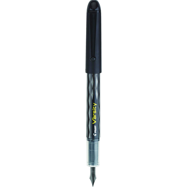 Plumas Fuente Desechables Pilot Varsity, Tinta Negra, Caja de una Docena -90010