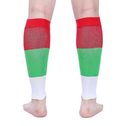 Manchons de compression Doc Miller pour hommes et femmes, chaussettes de compression sans pied pour coureurs, 15-20mmHg gradué, attelles tibiales, varices, soulagement de la douleur et de l'enflure (1 paire)
