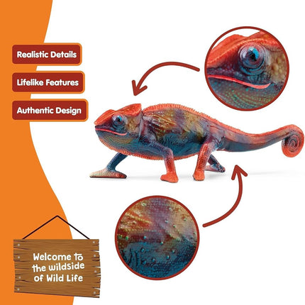 Schleich Wild Life - Chameleon Toy Figurine - Kids Ages 3+ | 14858