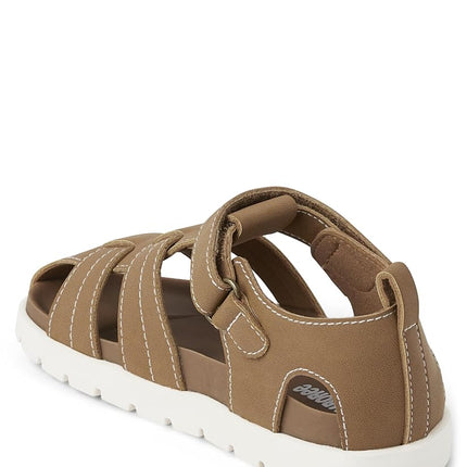 Chaussons-sandales de pêcheur Gymboree pour garçons et jeunes enfants, couleur havane, taille 22 (UE)
