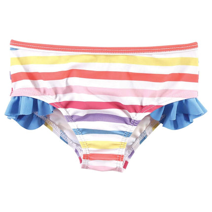 Hudson Baby Unisex Baby Swim Rashguard Set, Girl Dolphin, 2 Toddler