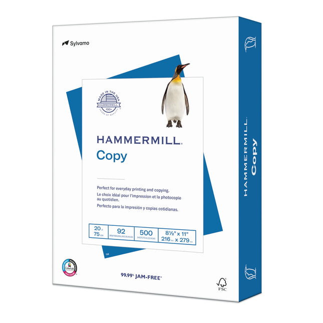 Hammermill Printer Paper, 20 lb Copy Paper, 8.5 x 