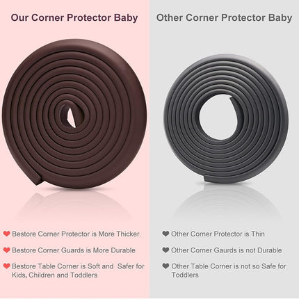 Baby Proofing Edge Corner Protectors, 20.5FT Furniture Table Bumper Guards