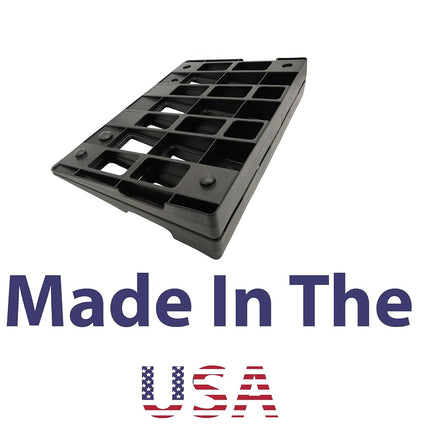 Wellness Wedge Le Cale-Matelas Orthopédique - Lot de Deux Cales Sous-Matelas - Alternative Abordable à la Base Réglable - Rehaussement de 5 Pouces - Réduit Naturellement le Reflux Acide