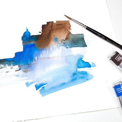 Winsor & Newton Professional Watercolor Paper Block, 12" x 16", Hot Pressed