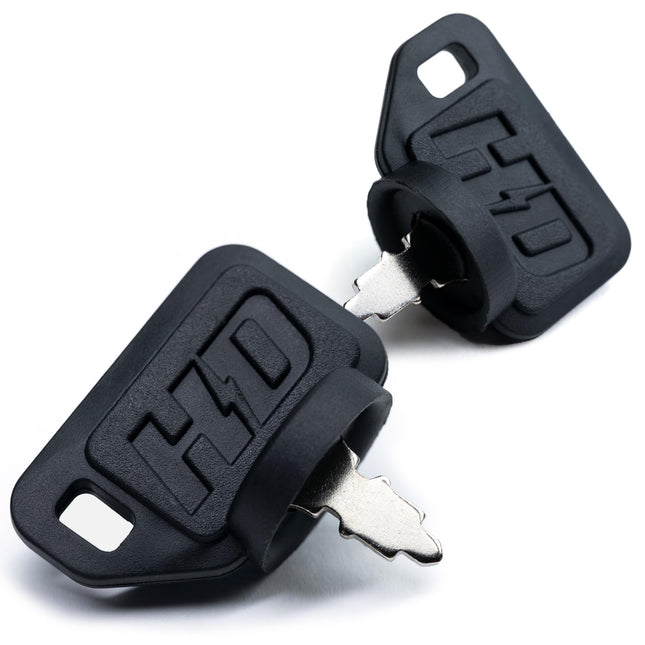 (2 Pack) HD Switch Ignition Switch Key Set replace