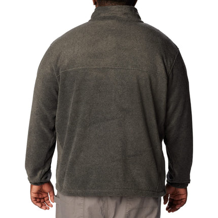 Columbia Men's Steens Mountain Half Zip, Fleece Pull Over, Charcoal Heather, L